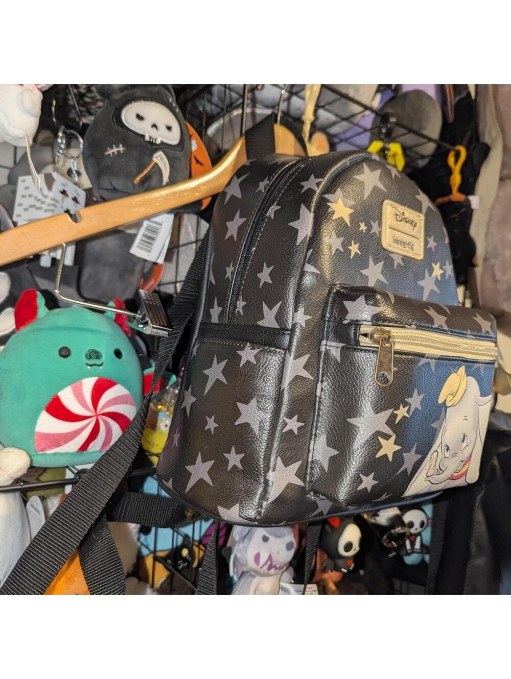 Disney Dumbo Star Print Loungefly Mini Backpack - Picture 3 of 5